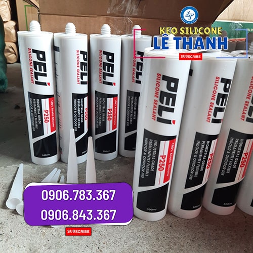 Nhà bán sỉ KEO SILICONE PELI P250 tại HCM Nhà bán sỉ KEO SILICONE PELI P250 tại HCM