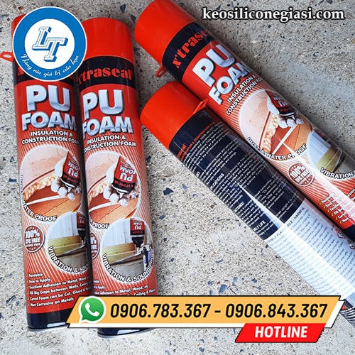 Keo vòi trương nở PU Foam giá sỉ 12 chai Keo vòi trương nở PU Foam giá sỉ 12 chai