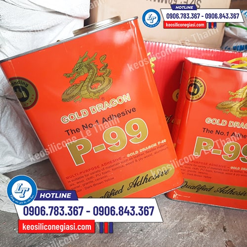 Bán keo rồng vàng P-99 giá sỉ dán vải Bán keo rồng vàng P-99 giá sỉ dán vải