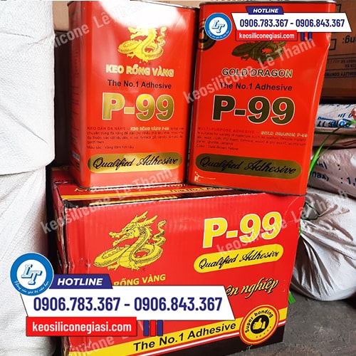 Bán keo rồng vàng P-99 giá sỉ dán vải Bán keo rồng vàng P-99 giá sỉ dán vải