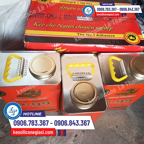 Bán keo rồng vàng P-99 giá sỉ dán vải Bán keo rồng vàng P-99 giá sỉ dán vải