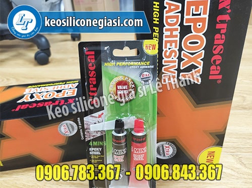 Keo sữa chữa rò rỉ 4 mins epoxy stell