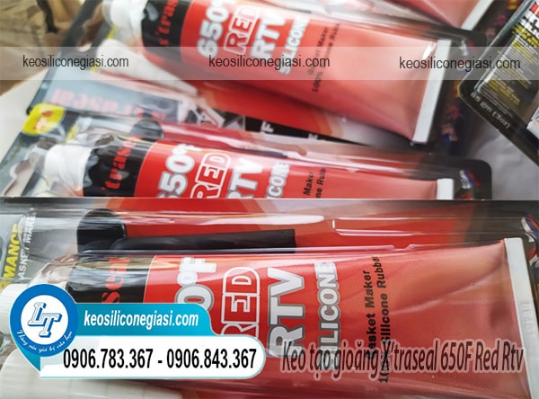 Keo tạo gioăng X'traseal 650F red RTV Keo tạo gioăng X'traseal 650F red RTV