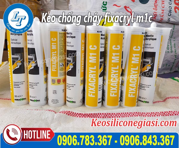 Keo trám chống cháy Fixacryl M1C
