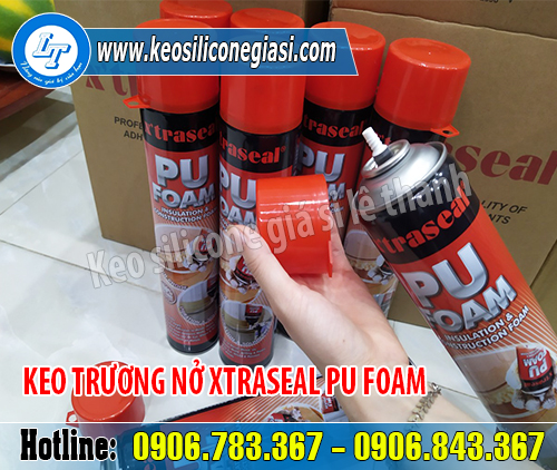 Keo trương nở xtraseal pu foam giá rẻ Lê Thanh