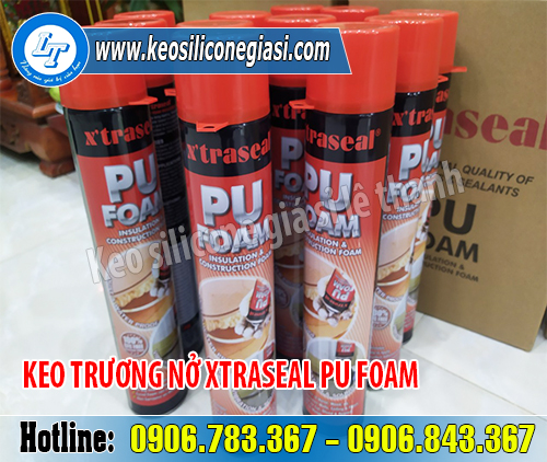 Keo trương nở xtraseal pu foam giá rẻ