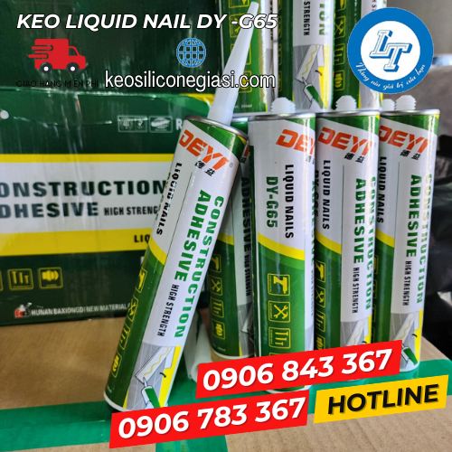 keo dán gỗ liquid nail DY-G65 giá sỉ bao rẻ 3 keo dán gỗ liquid nail DY-G65 giá sỉ bao rẻ 3