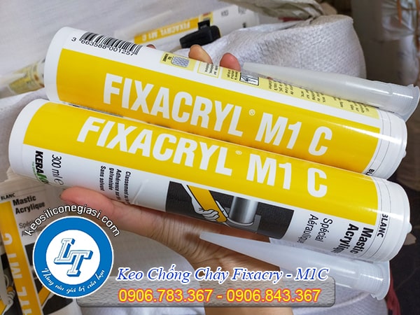 keo Silicone chống cháy Fixacryl M1C chịu lửa chịu nhiệt các ống thông gió, ống xuyên tường keo Silicone chống cháy Fixacryl M1C chịu lửa chịu nhiệt các ống thông gió, ống xuyên tường