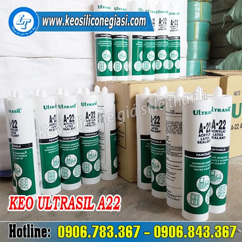 Phân phối keo trám sàn nhà lỗ hổng ultrasil a22