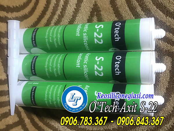 keo silicone Otech trung tính kết cấu axit s-22 300ml/chai keo silicone Otech trung tính kết cấu axit s-22 300ml/chai
