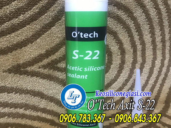 keo silicone Otech trung tính kết cấu axit s-22 300ml/chai keo silicone Otech trung tính kết cấu axit s-22 300ml/chai