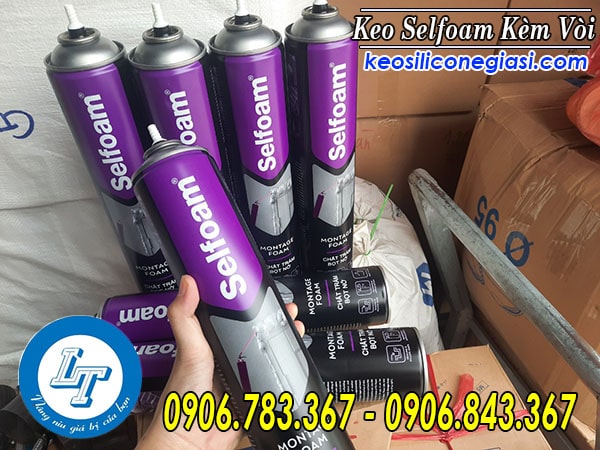 nguồn sỉ thùng 12 chai keo bọt nở Selfoam kèm vòi nguồn sỉ thùng 12 chai keo bọt nở Selfoam kèm vòi