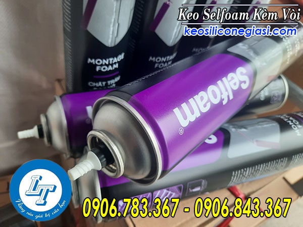 nguồn sỉ thùng 12 chai keo bọt nở Selfoam kèm vòi nguồn sỉ thùng 12 chai keo bọt nở Selfoam kèm vòi