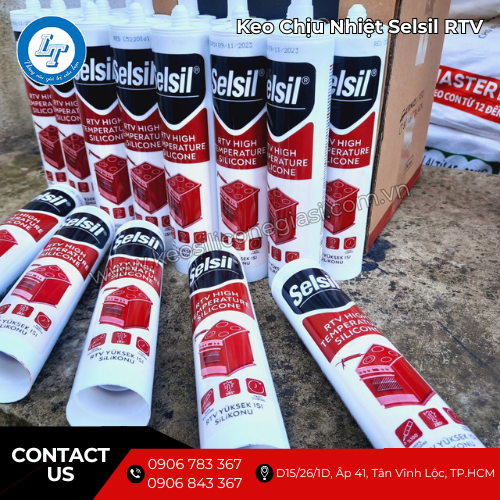 Keo chịu nhiệt Selsil RTV giá sỉ siêu hot dính cao, bền lâu 4 Keo chịu nhiệt Selsil RTV giá sỉ siêu hot dính cao, bền lâu 4