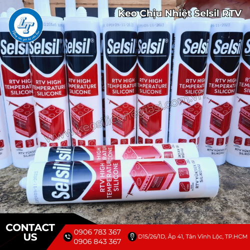 Keo chịu nhiệt Selsil RTV giá sỉ siêu hot dính cao, bền lâu 2 Keo chịu nhiệt Selsil RTV giá sỉ siêu hot dính cao, bền lâu 2