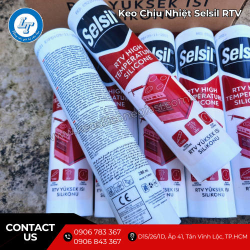 Keo chịu nhiệt Selsil RTV giá sỉ siêu hot dính cao, bền lâu 5 Keo chịu nhiệt Selsil RTV giá sỉ siêu hot dính cao, bền lâu 5