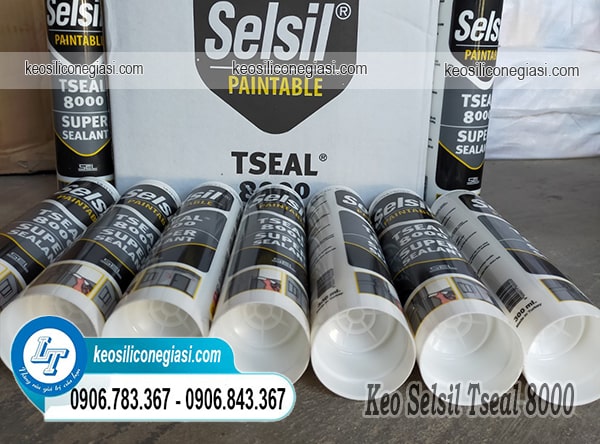 đại lý sỉ keo selsil tseal 8000 super sealant giá rẻ keo selsil 8000