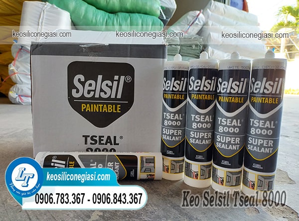 đại lý sỉ keo selsil tseal 8000 super sealant giá rẻ keo selsil