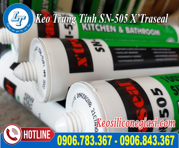 keo silicone trung tính sn-505 x’traseal malaysia chống rêu mốc. SN 505