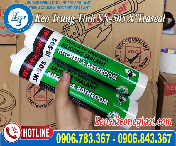 keo silicone trung tính sn-505 x’traseal malaysia chống rêu mốc. SN 505