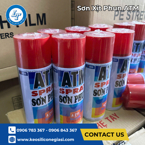 xưởng sỉ sơn xịt ATM đủ màu, giá rẻ bất ngờ 4 xưởng sỉ sơn xịt ATM đủ màu, giá rẻ bất ngờ 4