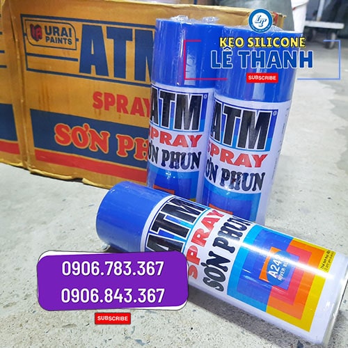 Sơn phun xịt ATM giá sỉ nhiêu Sơn phun xịt ATM giá sỉ nhiêu