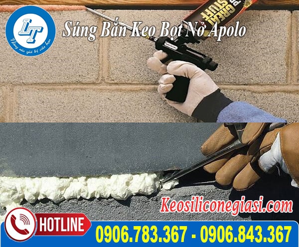 bán súng bắn keo bọt nở apolo foam với giá rẻ tại tp.hcm súng bắn keo bọt nở