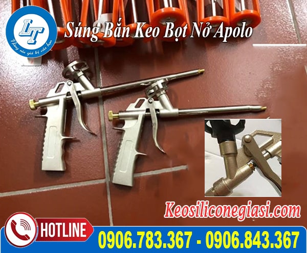 bán súng bắn keo bọt nở apolo foam với giá rẻ tại tp.hcm súng bắn keo bọt nở