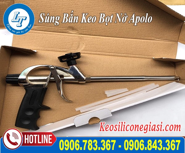 bán súng bắn keo bọt nở apolo foam với giá rẻ tại tp.hcm súng bắn keo bọt nở