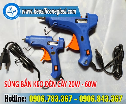 Súng bắn keo đèn cầy 20w, 60w