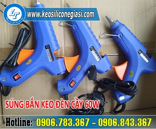 Súng bắn keo đèn cầy 60w