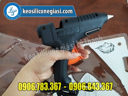 Súng bắn keo nến đen lớn 60w