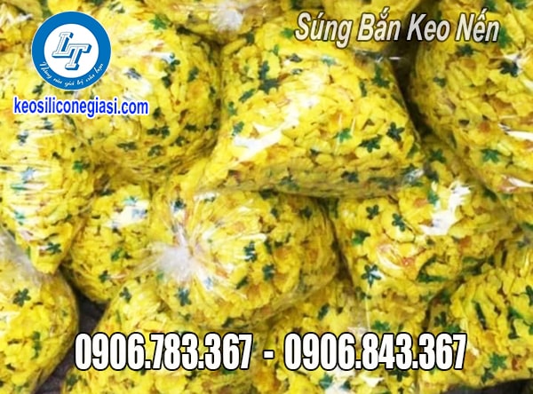 mua súng bắn keo nến chiết cây mai ngày Tết súng bắn keo nến