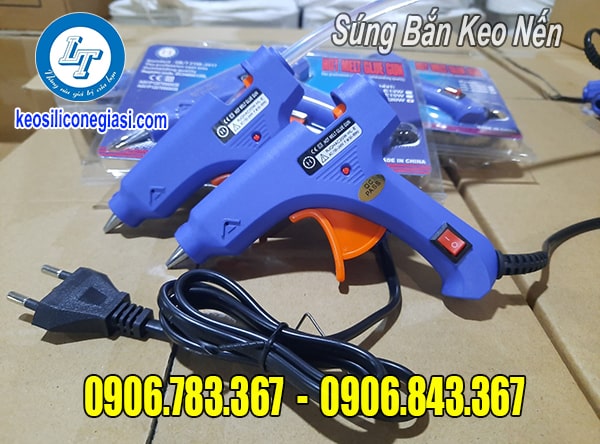 mua súng bắn keo nến chiết cây mai ngày Tết súng bắn keo nến