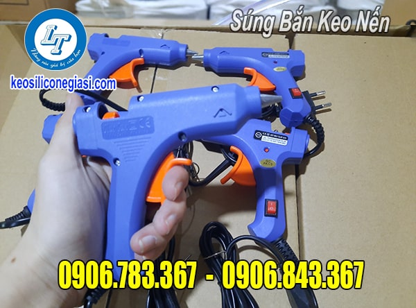 mua súng bắn keo nến chiết cây mai ngày Tết súng bắn keo nến