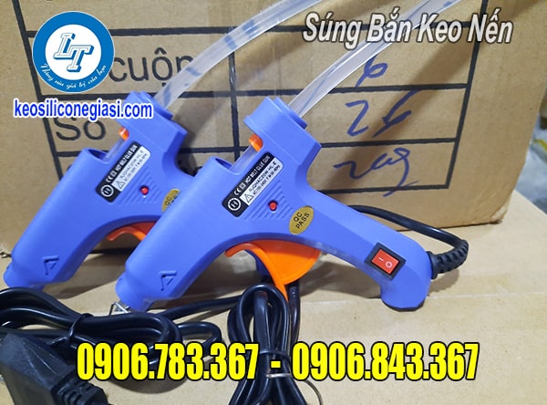 mua súng bắn keo nến chiết cây mai ngày Tết súng bắn keo nến