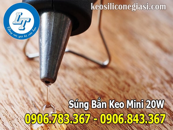 bỏ sỉ, lẻ súng bắn keo mini loại 20w, súng mini