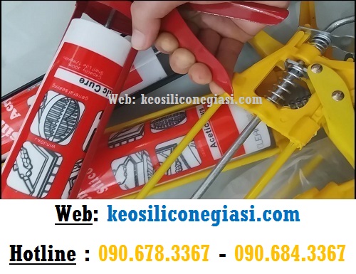 Súng bắn keo silicone chai  Súng bắn keo silicone chai