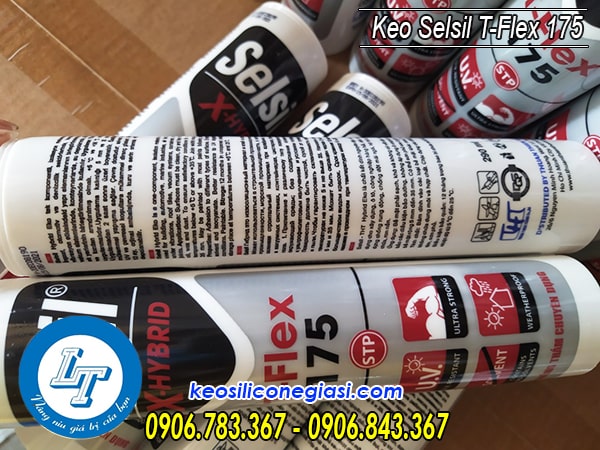 Chống thấm chống dột hiệu quả từ chất keo Silicone Selsil T-flex 175 Chống thấm chống dột hiệu quả từ chất keo Silicone Selsil T-flex 175