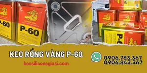 Sỉ thùng keo rồng vàng p-60 lon 16 kg cho cửa hàng