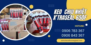 KEO SILICONE X'TRASEAL 650F giá sỉ, hàng sẵn kho
