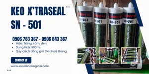 Phân xưởng bán KEO SILICONE X'TRASEAL SN-501 giá rẻ