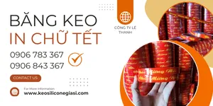 Tổng kho BĂNG KEO CHÚC MỪNG NĂM MỚI giá sỉ chuẩn bị cao điểm tết
