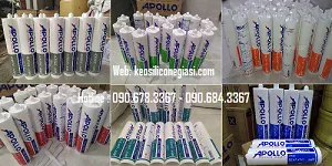 CÔNG DỤNG CỦA CÁC LOẠI KEO APOLLO SILICONE A100, 175, A200, A250, A300, A500, A600