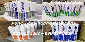CÁC LOẠI KEO APOLLO SILICONE THÔNG DỤNG GIÁ RẺ TẠI TP. HCM