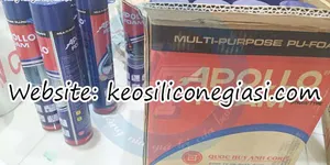 BÁO GIÁ SỈ & LẺ KEO BỌT NỞ APOLLO FOAM CHAI 750ML