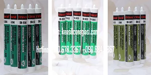 CÁC LOẠI KEO XTRASEAL SN504, SN505, SN501 THÙNG 24 CHAI TRẮNG TRONG, SỮA, XÁM, ĐEN
