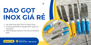 Nguồn DAO GỌT INOX giá rẻ cho đại lý