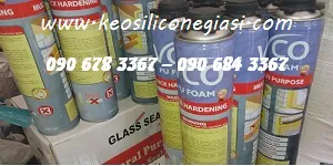 KEO BỌT NỞ PU FOAM CHUYÊN BỊT KÍN KHE HỞ, VẾT NỨT, CHAI 750 ML