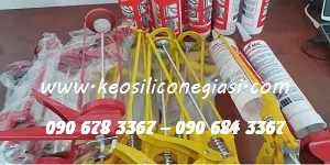 CÁC LOẠI SÚNG BẮN KEO SILICONE CHAI GIÁ RẺ CHẤT LƯỢNG